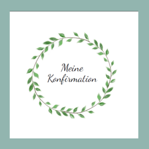 Gaestebuch Konfirmation